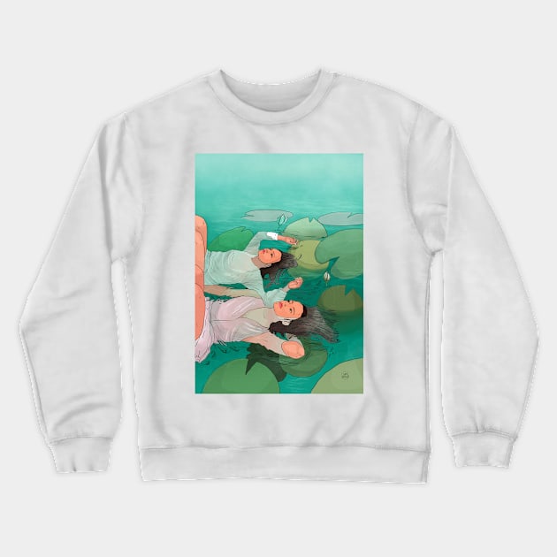 Embracing Earth Crewneck Sweatshirt by j.datsko